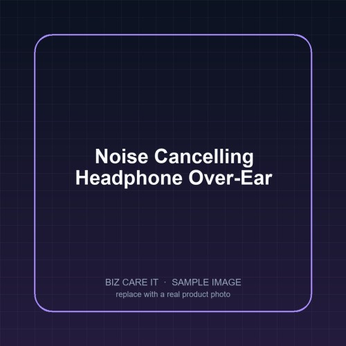 Noise Cancelling Headphone Over-Ear